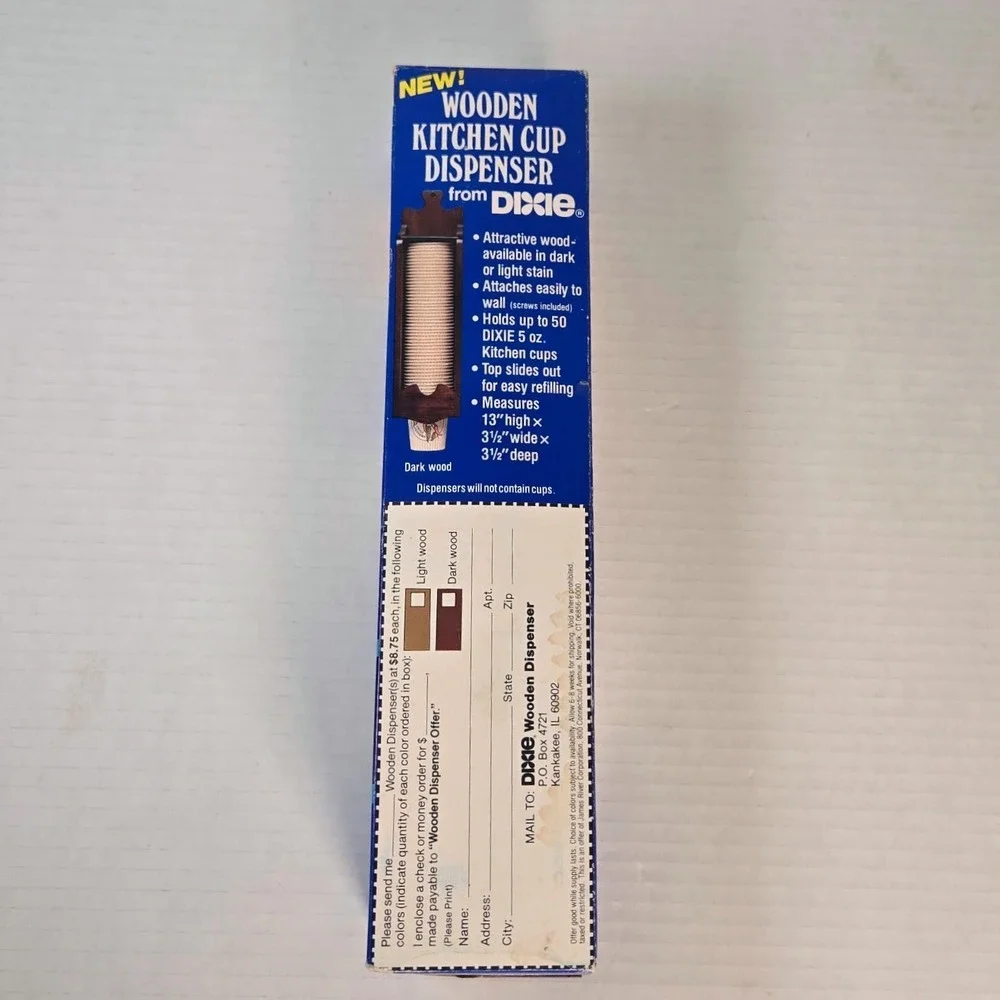Vintage Trivia Time Dixie‎ 5oz Kitchen Cups NEW 3rd Series 50 Count